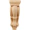 Ekena Millwork 6"W x 7 1/2"D x 18"H Extra Large Traditional Wood Corbel, Red Oak CORW06X08X18TRRO - alternate 3